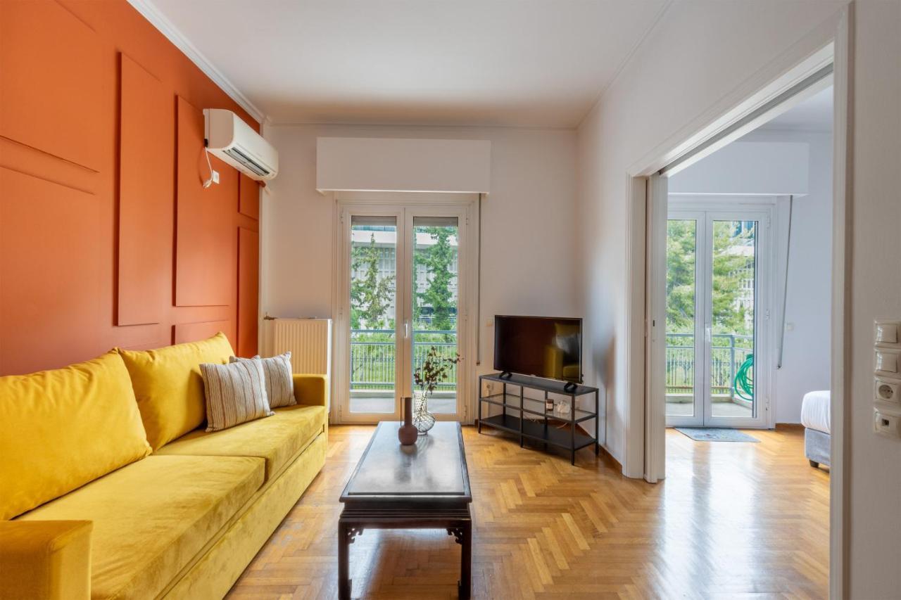 Spacious High-Ceiling 2-Bedroom By Acropolis Museum Atene Esterno foto