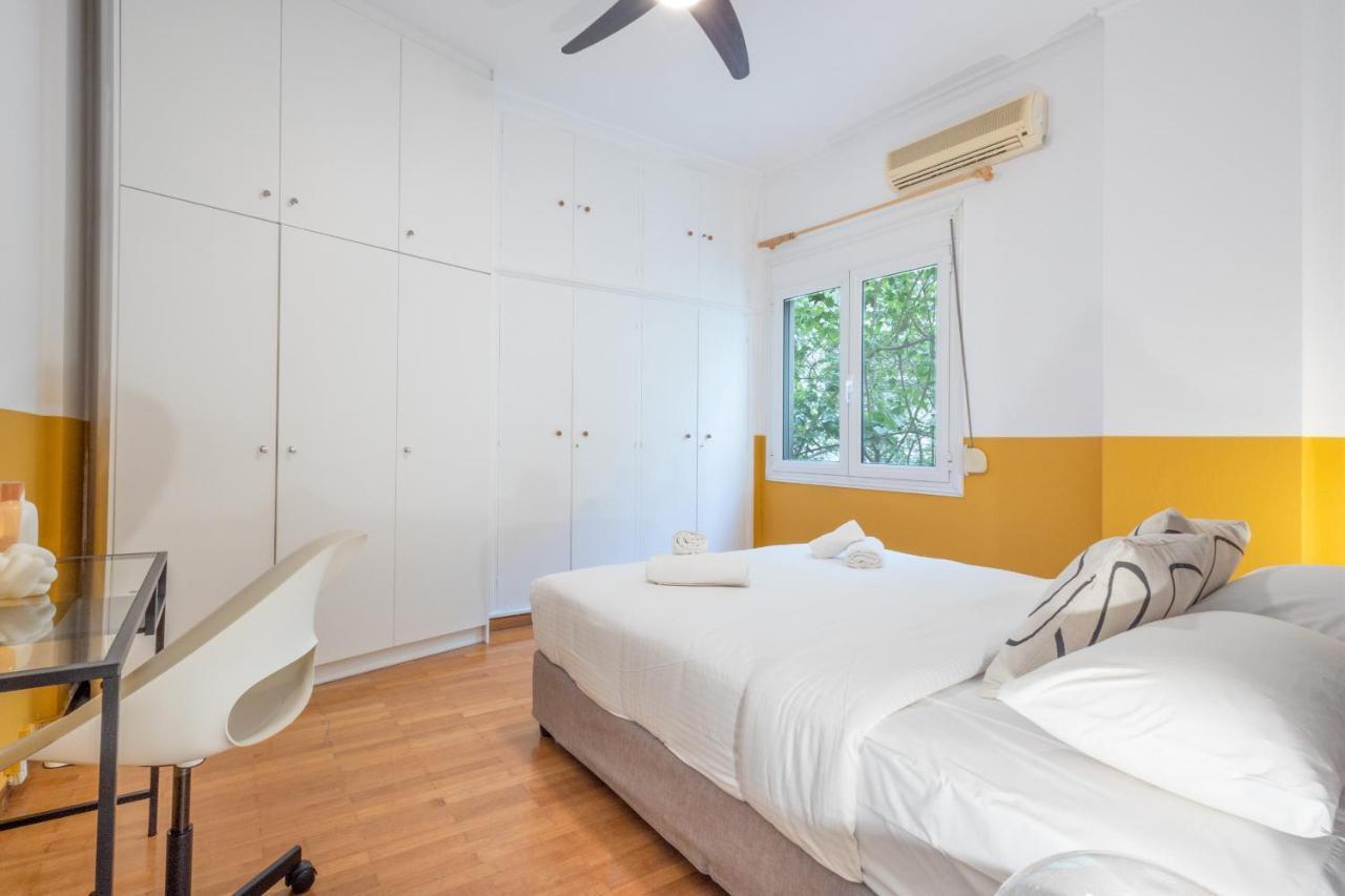 Spacious High-Ceiling 2-Bedroom By Acropolis Museum Atene Esterno foto